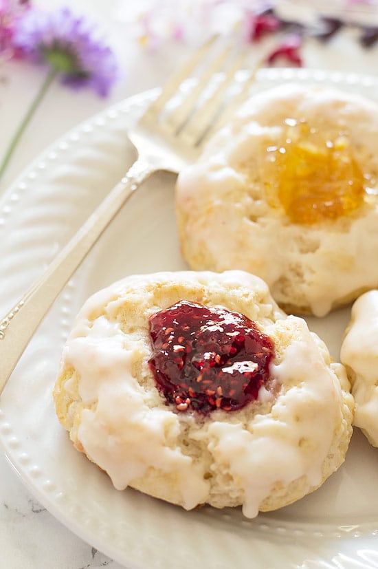 Jam scones are simple to make and everyone always loves them!