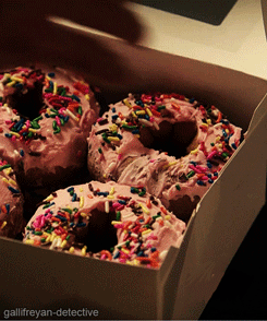 My favorite baked doughnut recipe infused with sencha green tea and topped with a fresh strawberry glaze and sprinkles. Recipe includes nutritional information. From BakingMischief.com