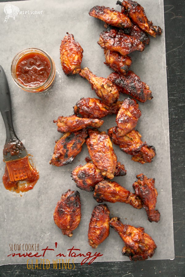 Chicken wings on parchment paper.