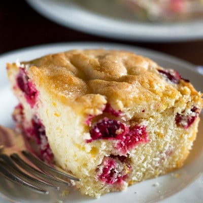 This simple-to-make Mini Cranberry Breakfast Cake made with orange zest and buttermilk is the best way to wake up and makes just enough for an intimate breakfast or brunch with friends. Recipe includes nutritional information. From BakingMischief.com