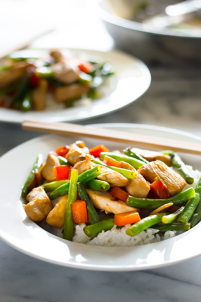This healthy Panda Express Chicken recipe is an easy dinner: light, simple, and delicious. From BakingMischief.com
