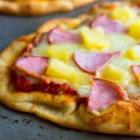 Hawaiian Naan Pizza