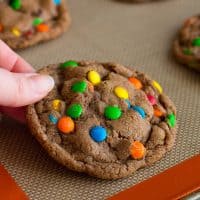 Small-batch Chocolate Mini M&M Cookies