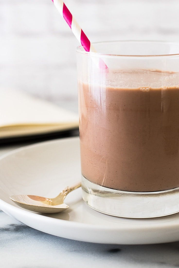 Craving chocolate milk? Try this chocolate milk for one recipe made with pantry staples in less than two minutes!