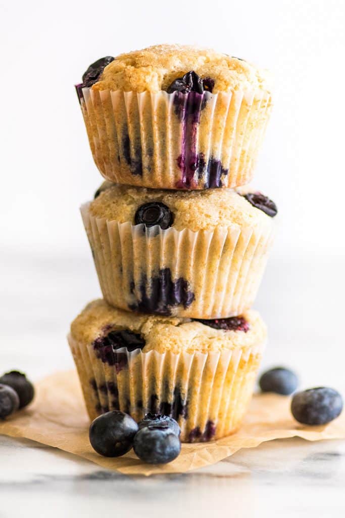 Love blueberries? Hate leftovers? Try these Small-batch Blueberry Muffins!