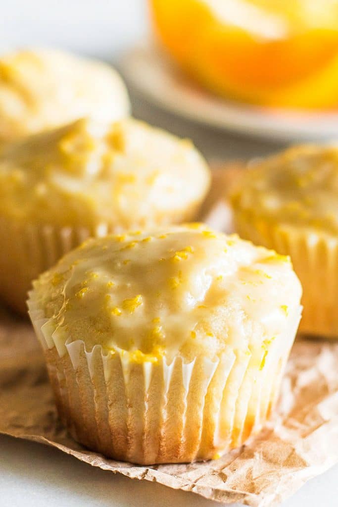 Need to brighten your day? Make a batch of these Small-batch Orange Muffins!