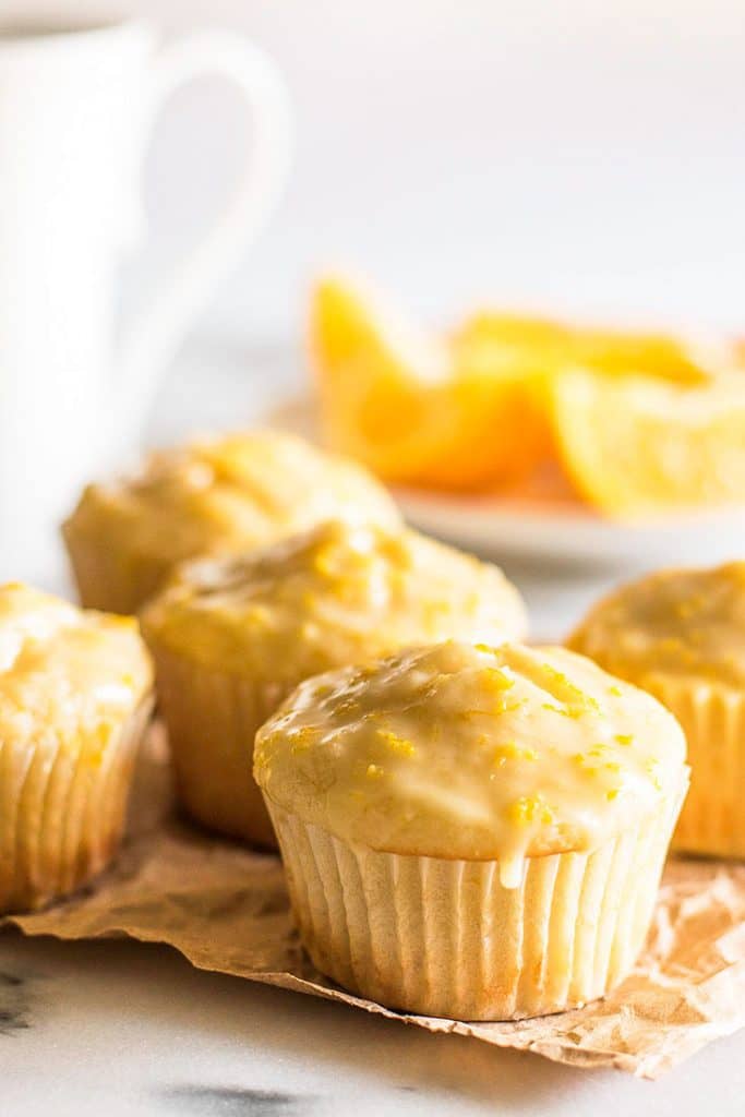 These Small-batch Orange Muffins are like sweet little bits of sunshine baked up just to brighten your day. They're soft, sweet, and super moist, with a crunchy orange glaze on top.