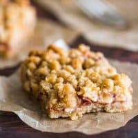 You will love these easy Small-batch Apple Pie Bars with their buttery shortbread base, gooey apple cinnamon center, and crunchy streusel topping. | #Dessert | #AppleDesserts | #EasyDesserts |