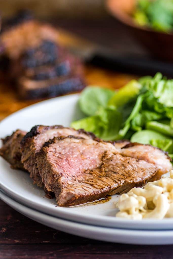 Oven-baked Tri-tip is fabulous on sandwiches or just sliced with a salad on the side. #EasyDinner | #Dinner | #Tritip |