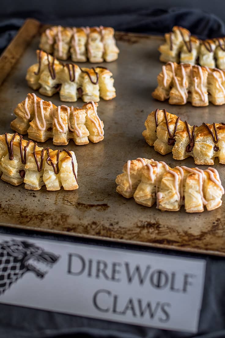 These Game of Thrones-inspired Direwolf Claws are flaky, fabulous, and so easy to make!