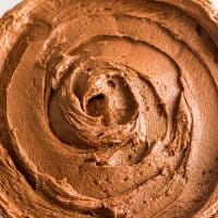 All you need is a few pantry staples to make this super chocolaty and delicious Small-batch Chocolate Frosting. | #frosting | #chocolate |