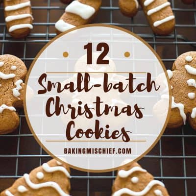 Twelve days of Small-batch Christmas cookies and Christmas movie recommendations. | #Christmas | #ChristmasCookies | #ChristmasMovies | #DessertsForTwo |