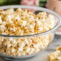 Brown Sugar Kettle Corn is kettle corn’s slightly more fun and mature sibling. Salty, sweet, and just a bit caramelly, it’s perfect for movie night or an afternoon snack.