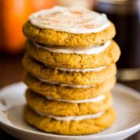 Small-batch Soft Pumpkin Cookies with Cream Cheese Frosting