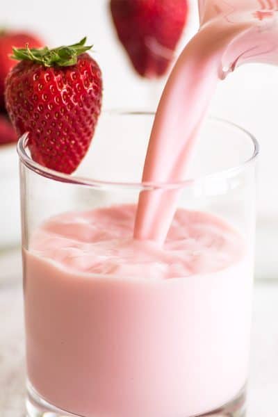 Homemade Strawberry Milk Recipe