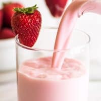 Homemade Strawberry Milk Recipe