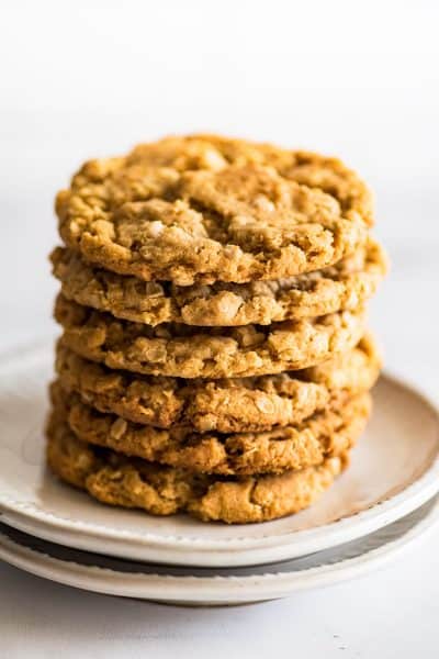 Small-batch Peanut Butter Oatmeal Cookies