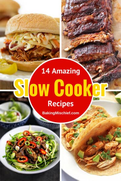 14+ Amazing Slow Cooker Recipes