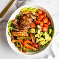Chicken Fajita Salad