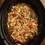 Chicken for slow cooker chicken tacos in a crock pot
