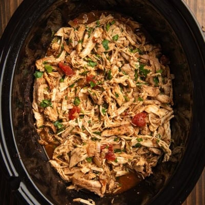Chicken for slow cooker chicken tacos in a crock pot